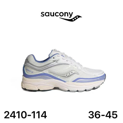 Saucony ProGrid Omni 9 blanc & bleu pervenche - lot de 12