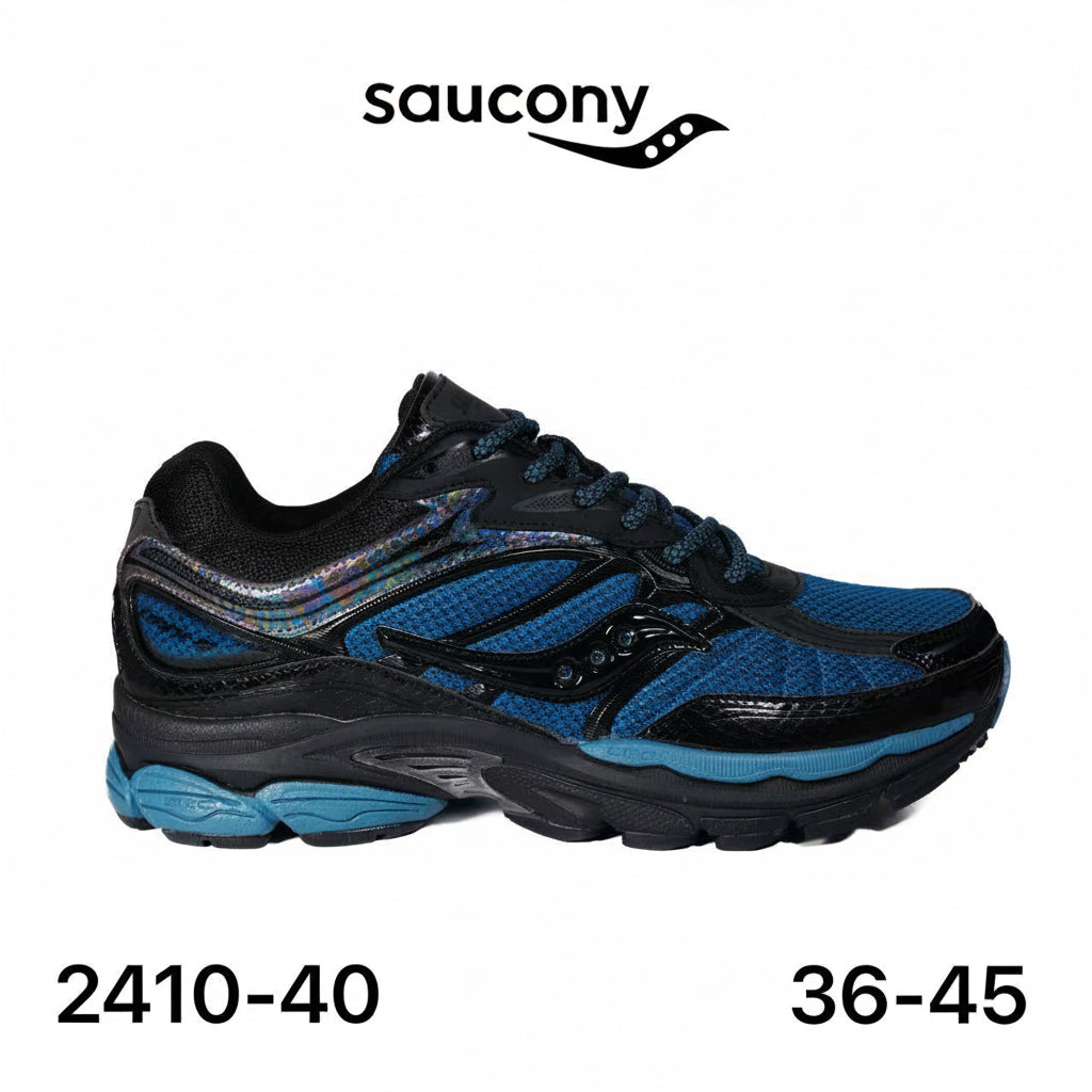 Saucony ProGrid Omni 9 bleu pétrole - lot de 12