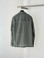 Veste Stone Island Nylon Metal gris métal - à plat face