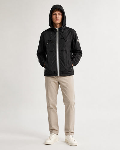 Veste à capuche Moncler Diani Noir portée dos