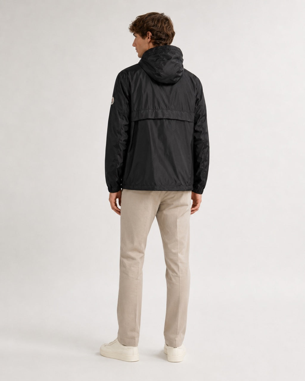 Veste à capuche Moncler Diani Noir détail col
