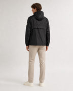 Veste à capuche Moncler Diani Noir détail col