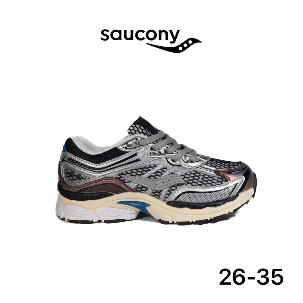 Saucony Omni 9 KDZ argenté et bleu cuivré - lot de 12