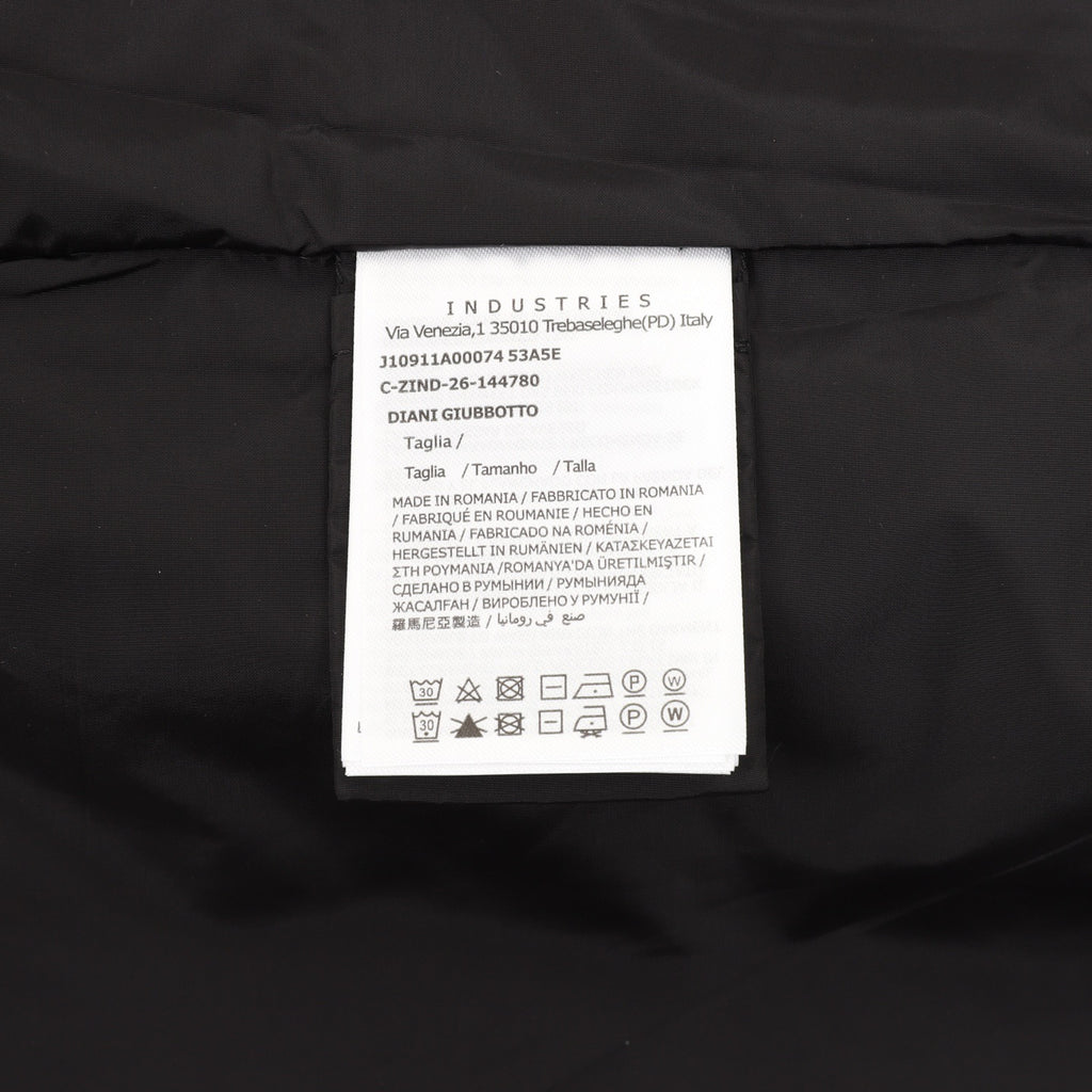 Veste à capuche Moncler Diani Noir étiquette intérieure