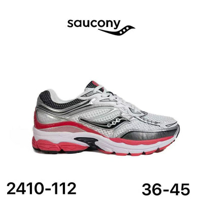 Saucony ProGrid Omni 9 blanc, argenté & rouge - lot de 12