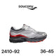 Saucony ProGrid Omni 9 argenté, noir & rouge - lot de 12