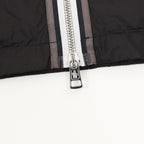 Veste à capuche Moncler Diani Noir détail zip