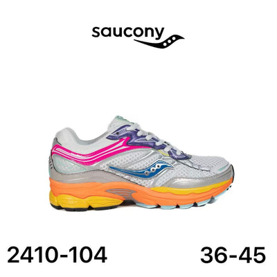 Saucony ProGrid Omni 9 argenté multicolore pastel - lot de 12