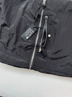 Veste Stone Island Nylon Metal noir - détail glissière