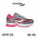 Saucony ProGrid Omni 9 rose & argenté irisé - lot de 12