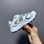 New Balance 408 enfant blanc et gris - vue 5