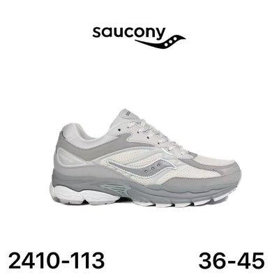 Saucony ProGrid Omni 9 blanc & gris - lot de 12