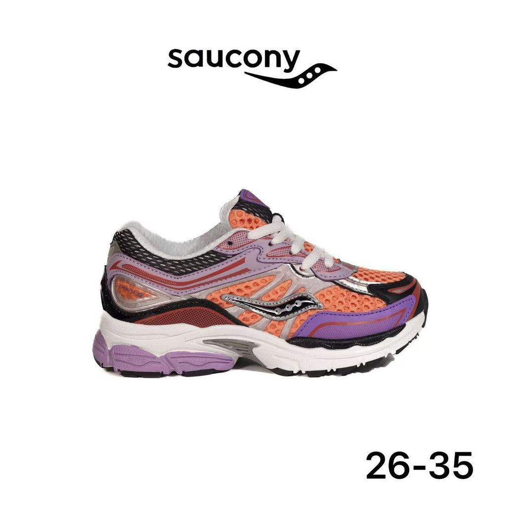 Saucony Omni 9 KDZ corail et lilas - lot de 12