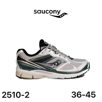 Saucony ProGrid Guide 7 Blanc Noir Vert Sapin Lot de 12
