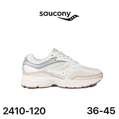 Saucony ProGrid Omni 9 blanc cassé et beige - lot de 12