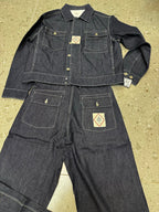 Surchemise C.P. Company bleu oxford - face