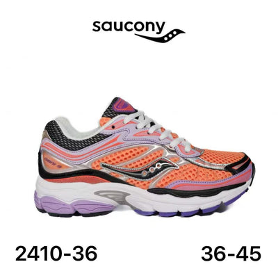 Saucony ProGrid Omni 9 orange & lilas - lot de 12