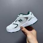 New Balance 408 enfant blanc et vert - vue 6