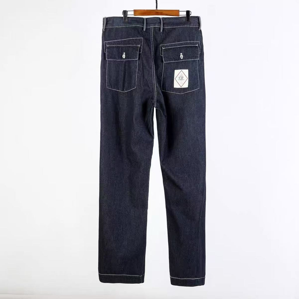 Ensemble C.P. Company bleu oxford - dos