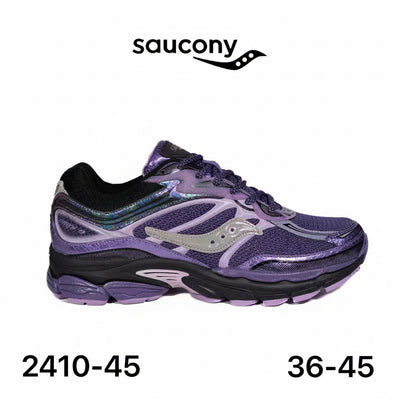 Saucony ProGrid Omni 9 violet irisé - lot de 12