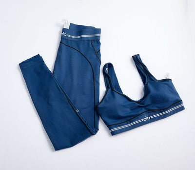 Ensemble Alo Yoga - Bleu Marine