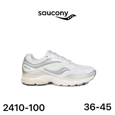 Saucony ProGrid Omni 9 blanc & argenté - lot de 12