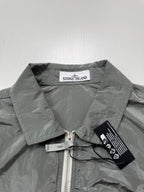 Veste Stone Island Nylon Metal gris métal - détail col