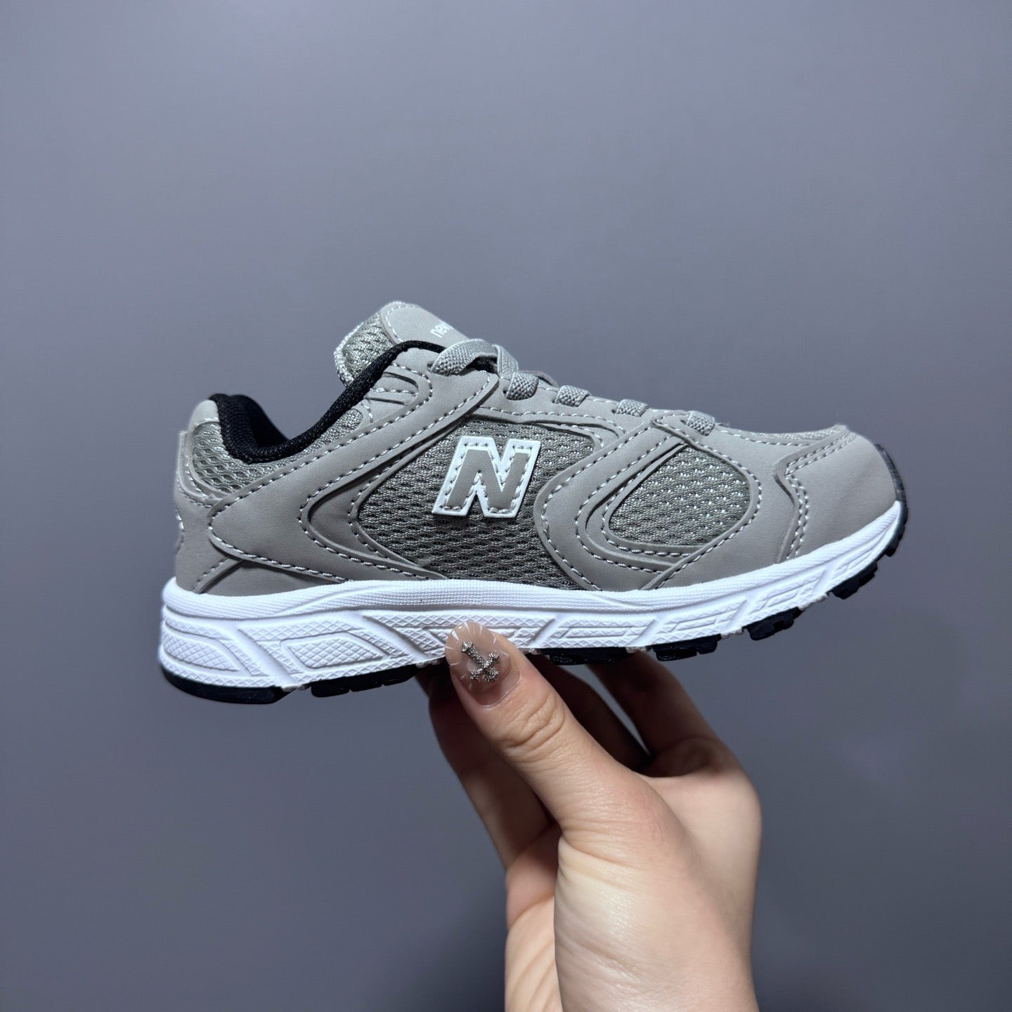 New Balance 408 enfant gris - vue 5