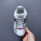 New Balance 408 enfant blanc gris rose - vue 8