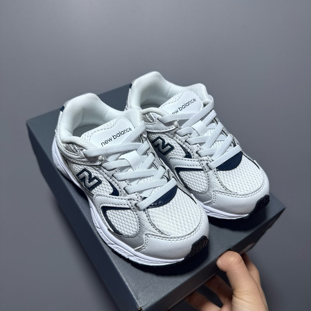 New Balance 408 enfant blanc et gris - lot de 12