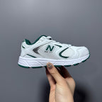 New Balance 408 enfant blanc et vert - vue 2