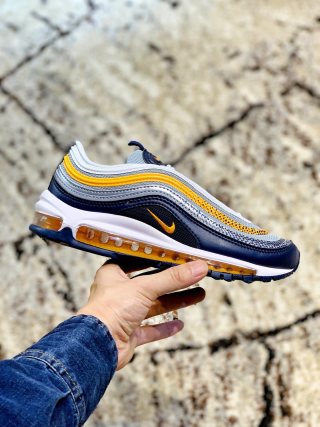Nike Air Max 97 – Bleu Gris Orange