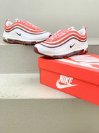 Nike Air Max 97 – Blanc/Rouge Dune