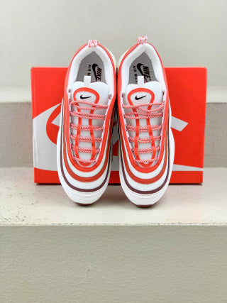 Nike Air Max 97 – Blanc/Rouge Dune