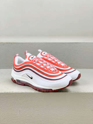 Nike Air Max 97 – Blanc/Rouge Dune