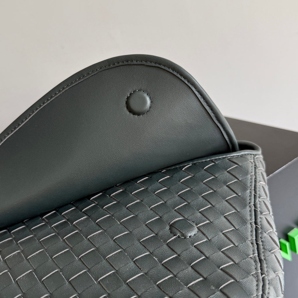Sac à rabat Veneto – Bottega Veneta – Vert