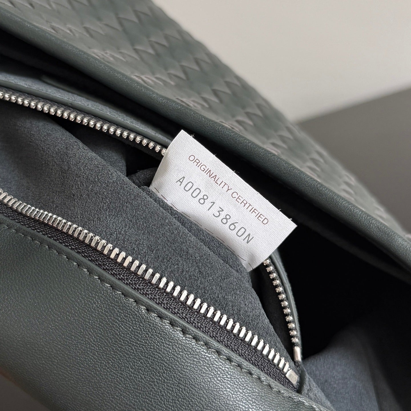 Sac à rabat Veneto – Bottega Veneta – Vert