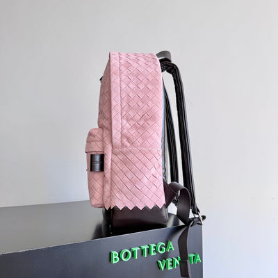 Sac à dos tissé Intrecciato – Bottega Veneta – Rose
