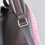 Sac à dos tissé Intrecciato – Bottega Veneta – Rose