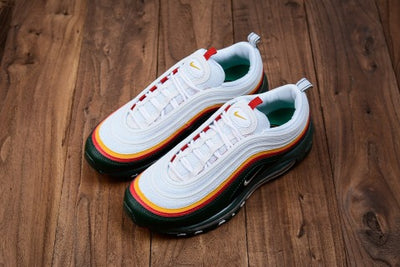 Nike Air Max 97 – Blanc Rouge Jaune Vert