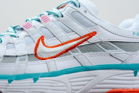 Nike P-6000 – Blanc Turquoise Orange