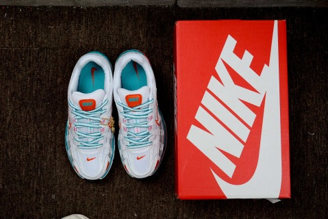 Nike P-6000 – Blanc Turquoise Orange