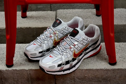 Nike P-6000 – Blanc Rouge Or