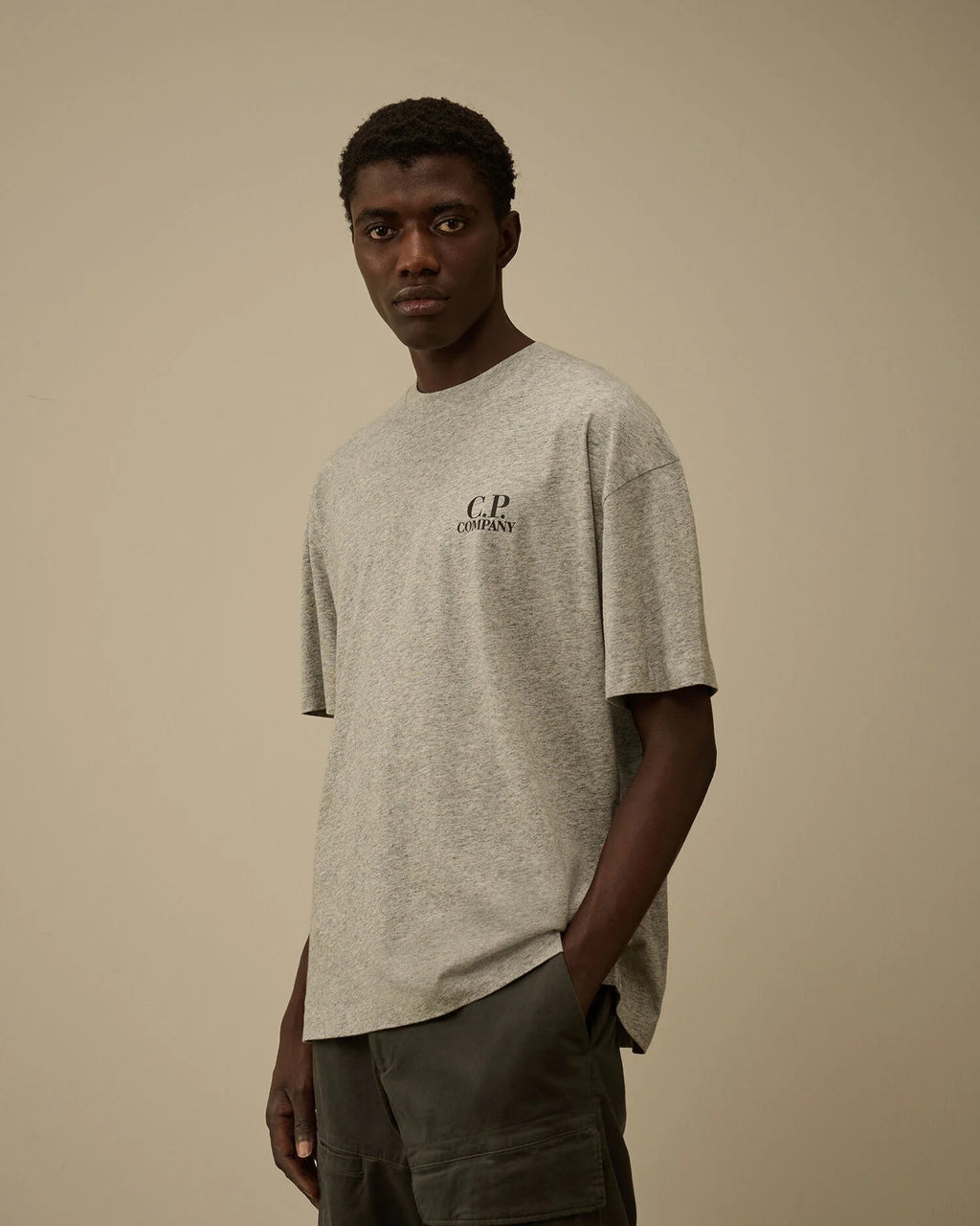 T-shirt C.P. Company - Blanc