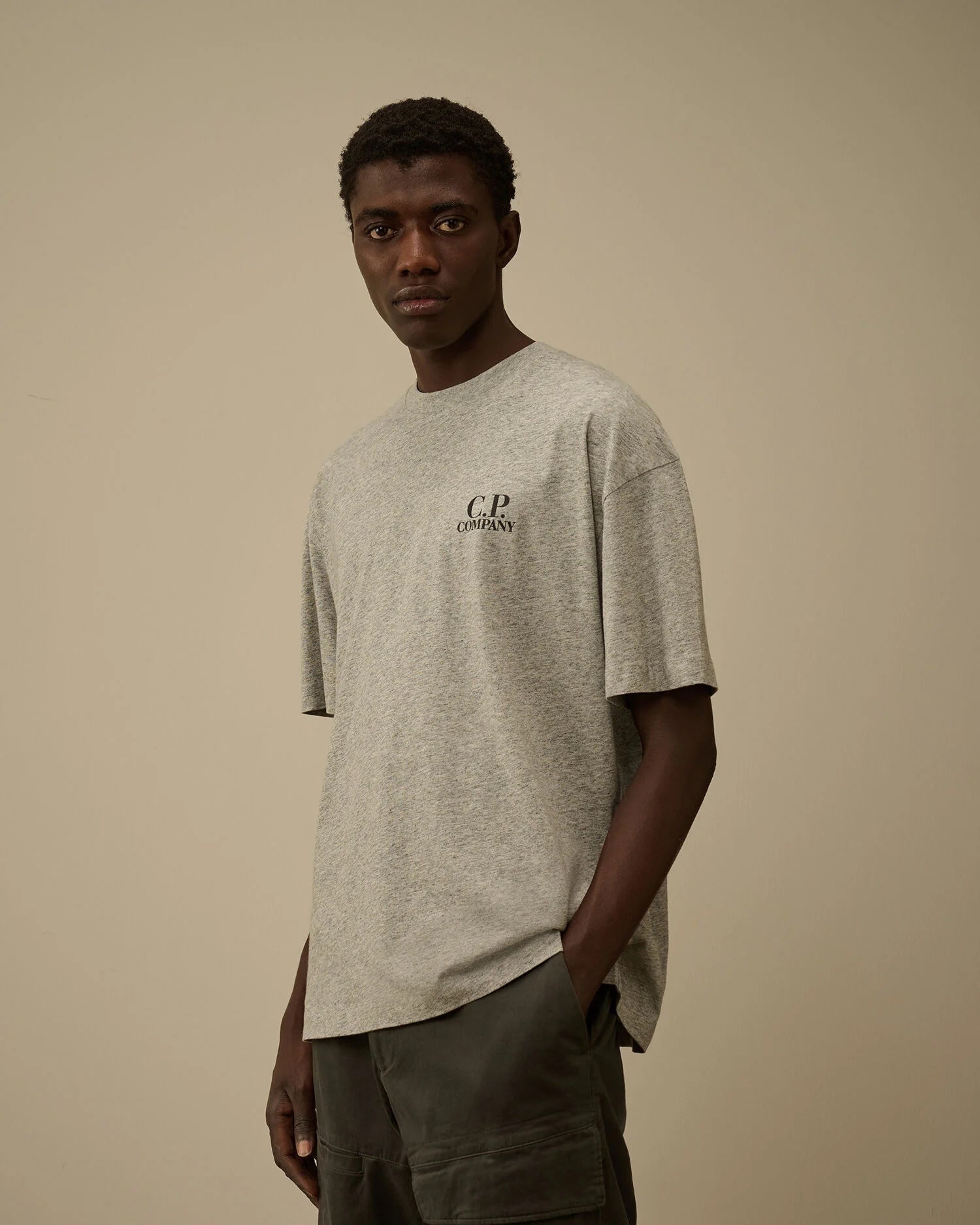 T-shirt C.P. Company - Blanc