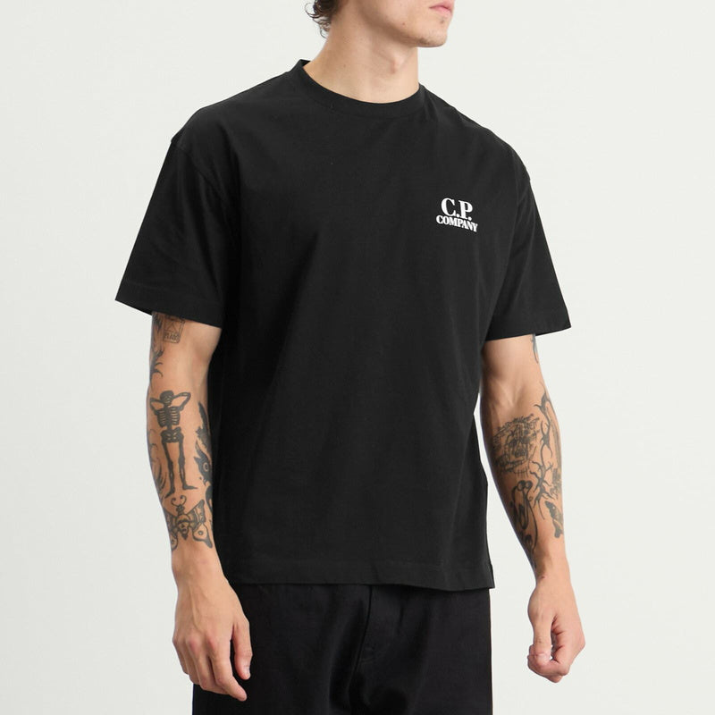 T-shirt C.P. Company - Gris clair