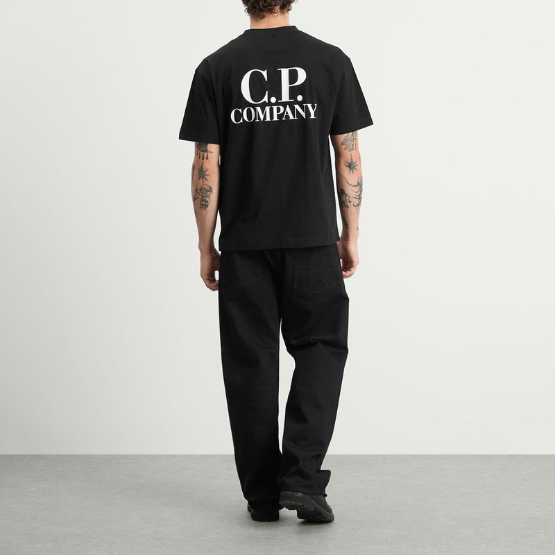 T-shirt C.P. Company - Gris clair
