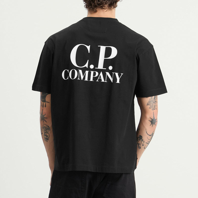 T-shirt C.P. Company - Gris clair